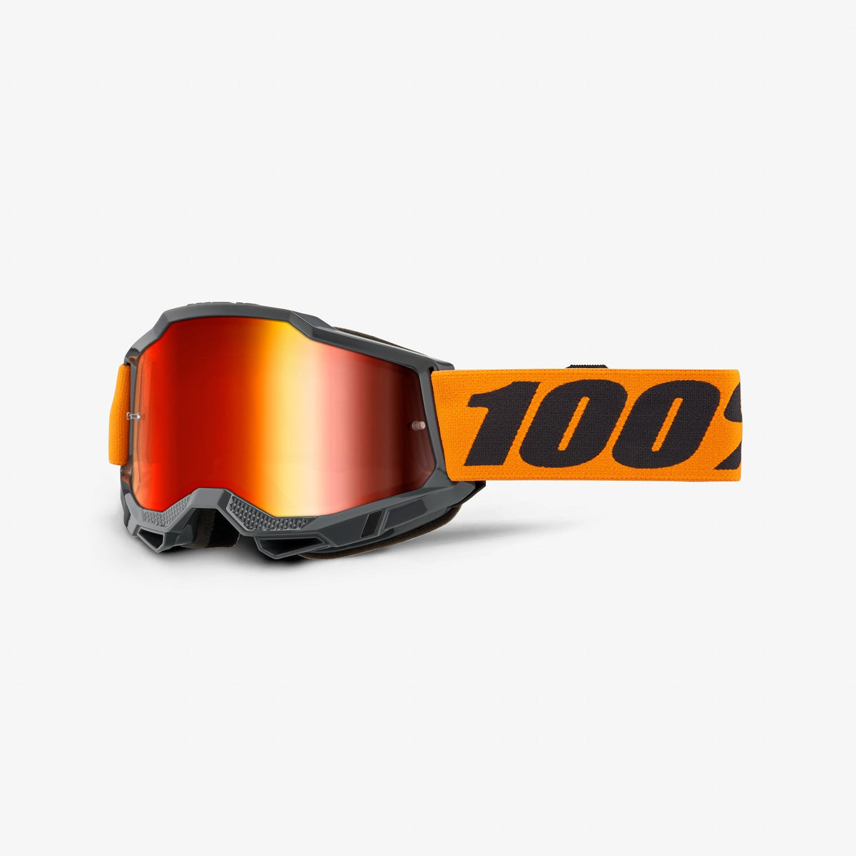 Maske 100% ACCURI 2 Orange Skærm Red Mirror