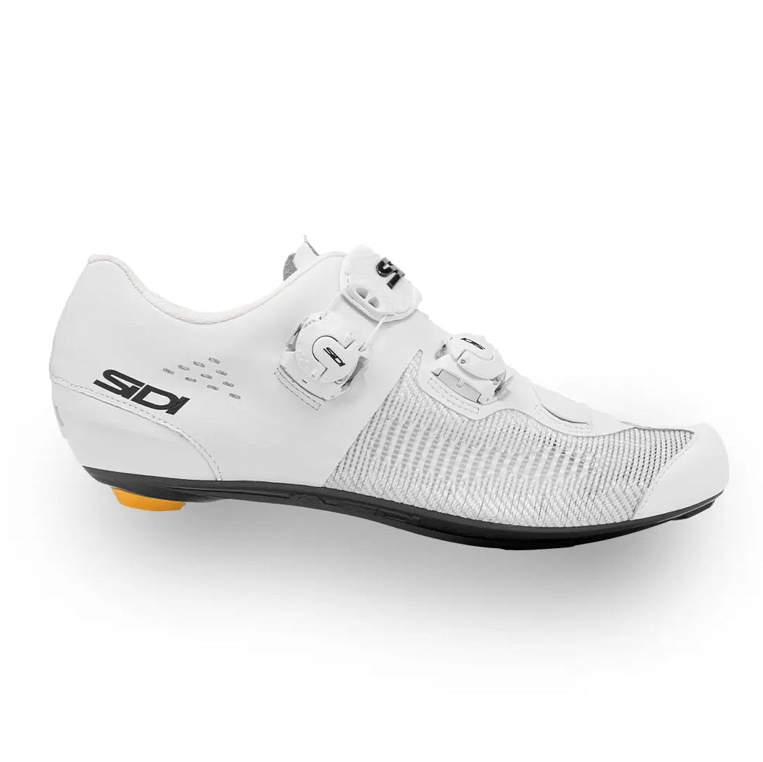 SIDI GENIUS 10 KNITTED landevejssko Hvid
