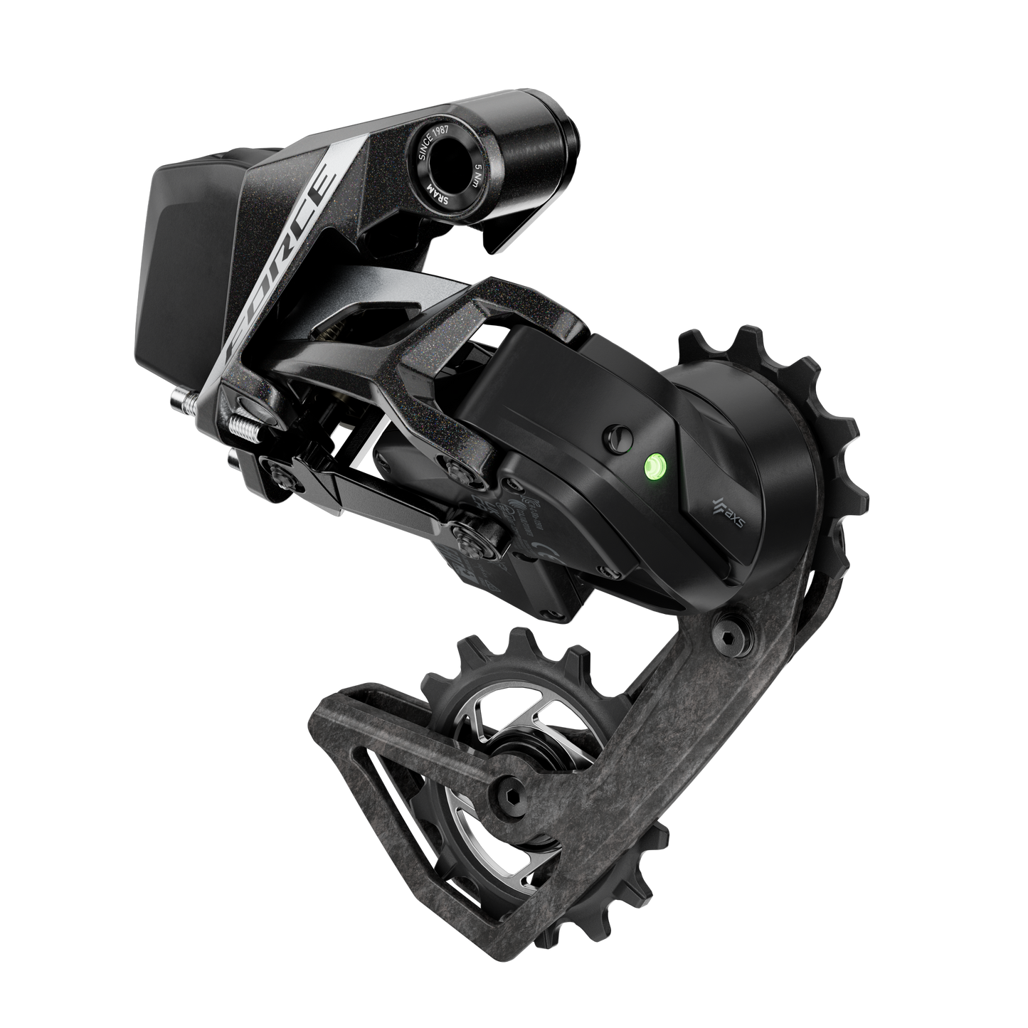 SRAM FORCE AXS E1 2x12V Max 36T bagskifter (uden batteri)