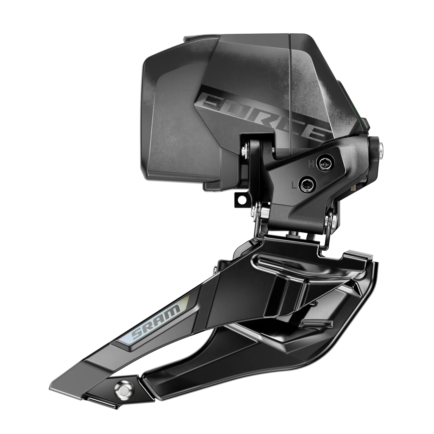 SRAM FORCE AXS E1 2x12V Braze-on Front Derailleur (Without Battery)