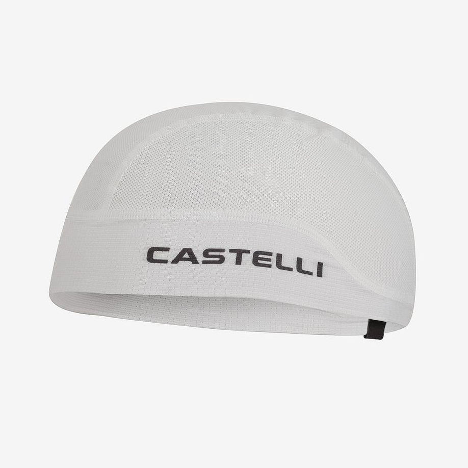 CASTELLI SUMMER Underhelmet Cap White