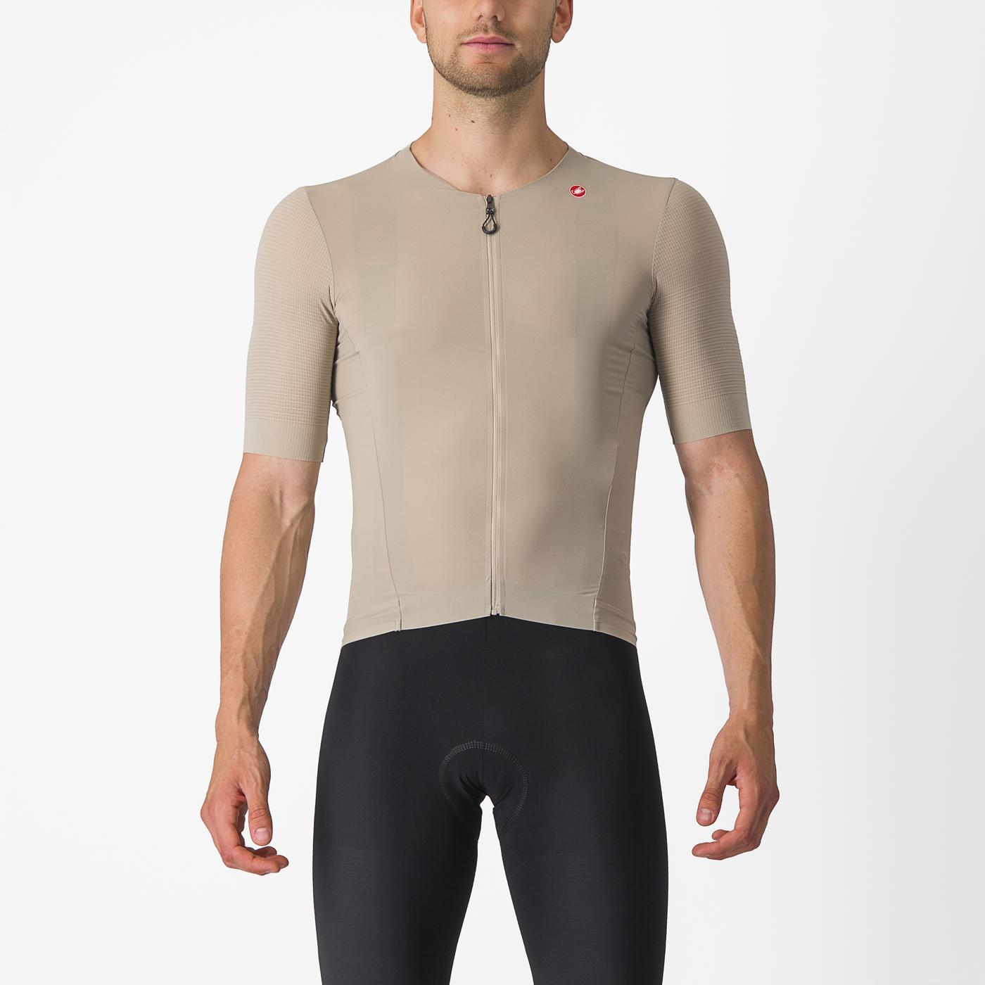 CASTELLI PREMIO Kortærmet Beige Jersey