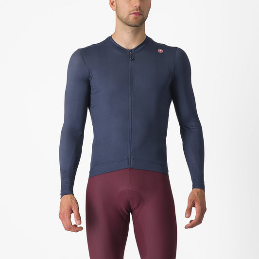 CASTELLI ESPRESSO Langærmet Jersey Navy 2025