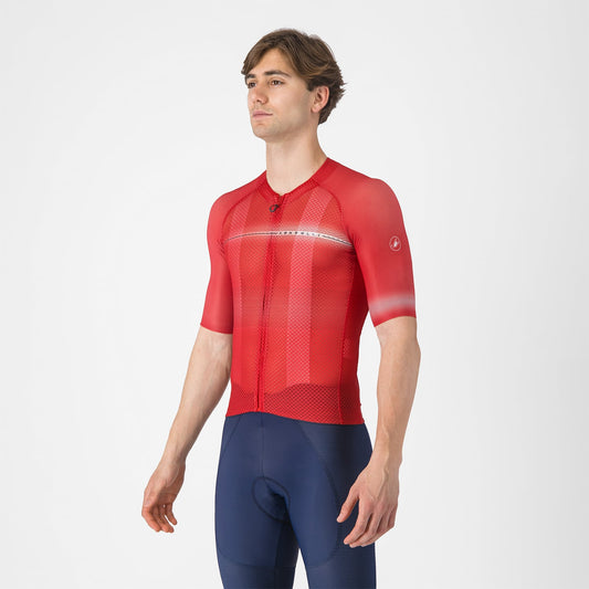 CASTELLI CLIMBER'S A/C Kortærmet Jersey Rød