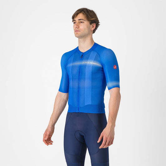 CASTELLI CLIMBER'S A/C Kortærmet Jersey Blå