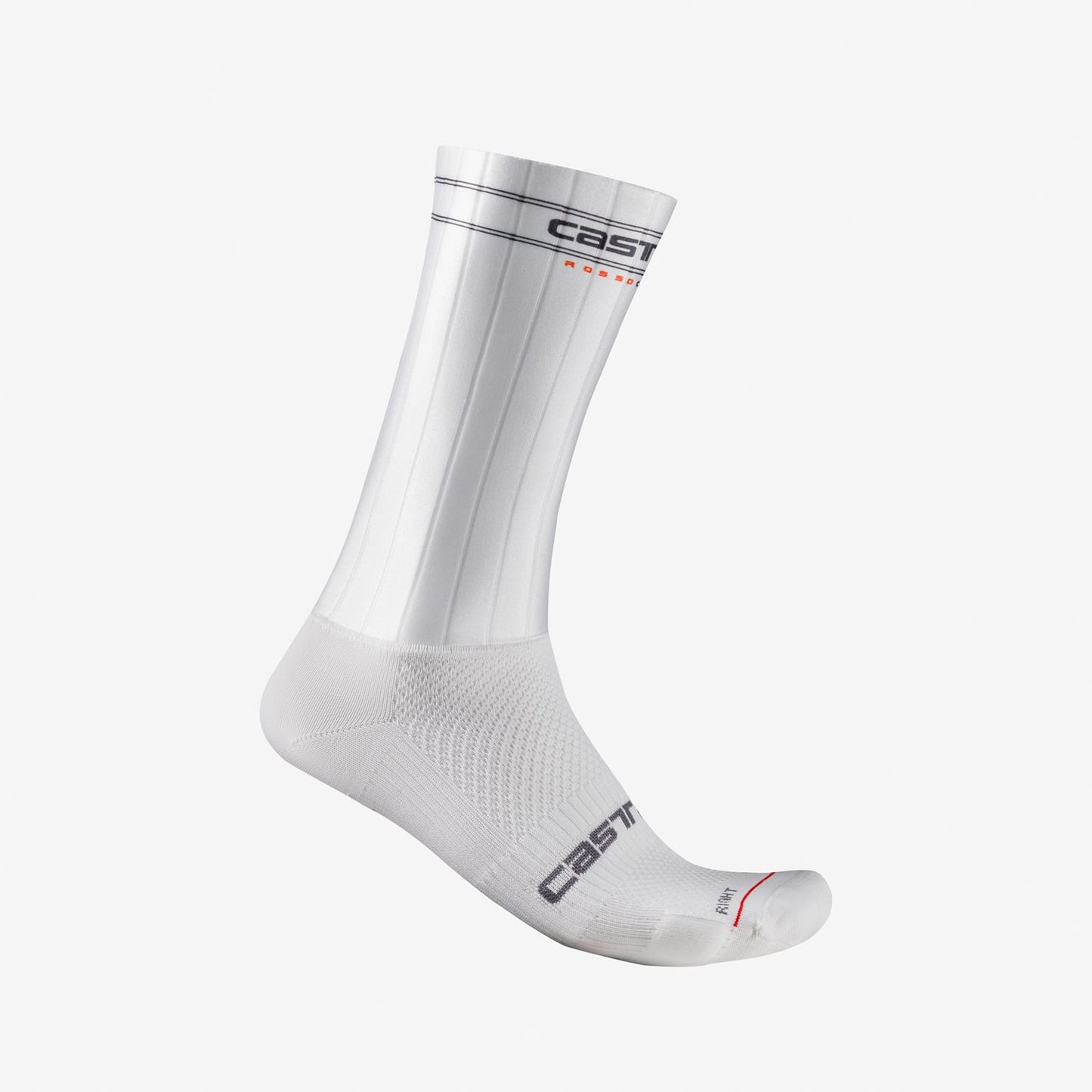 CASTELLI FAST FEET 3 strømper hvid
