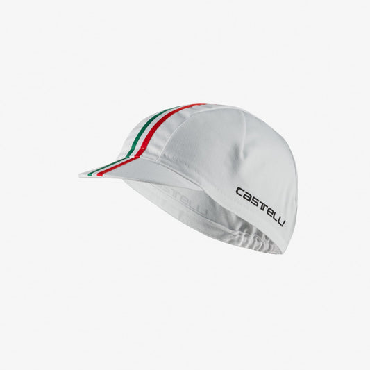 CASTELLI ITALIA Kasket hvid