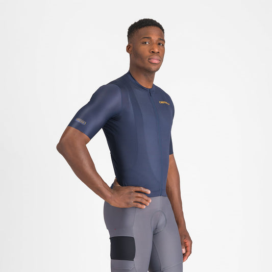CASTELLI UNLIMITED ENTRATA 3 Kortærmet Jersey Navy