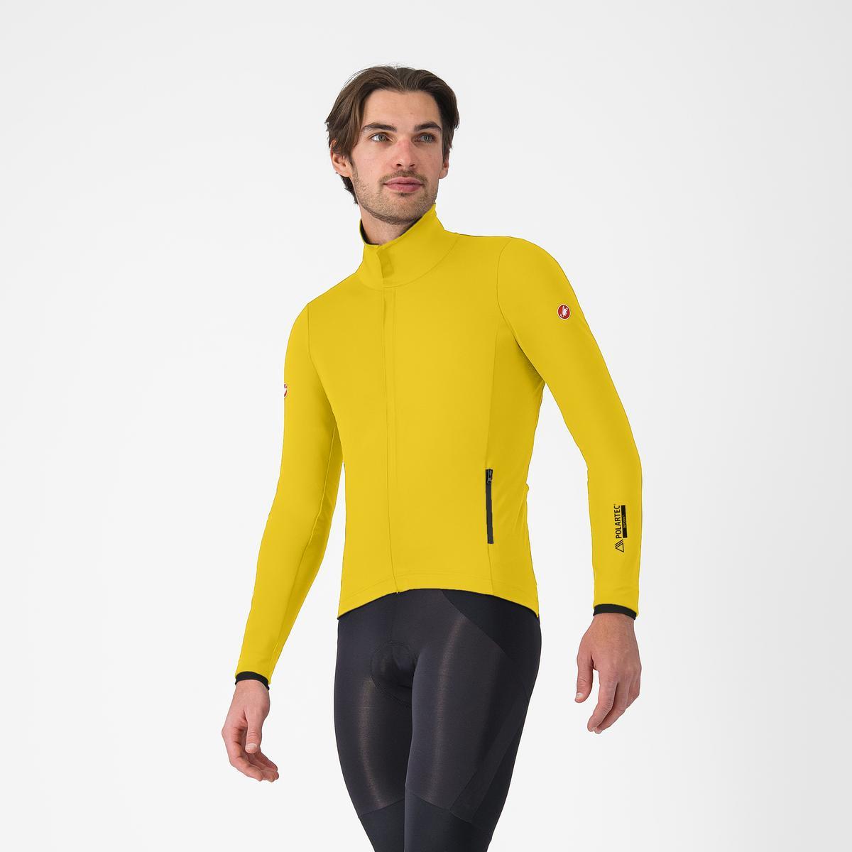 CASTELLI ALPHA 150 Mango Mojito/Sort jakke