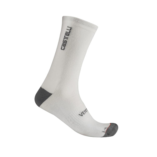 CASTELLI VENTI SOFT MERINO Sokker Hvid