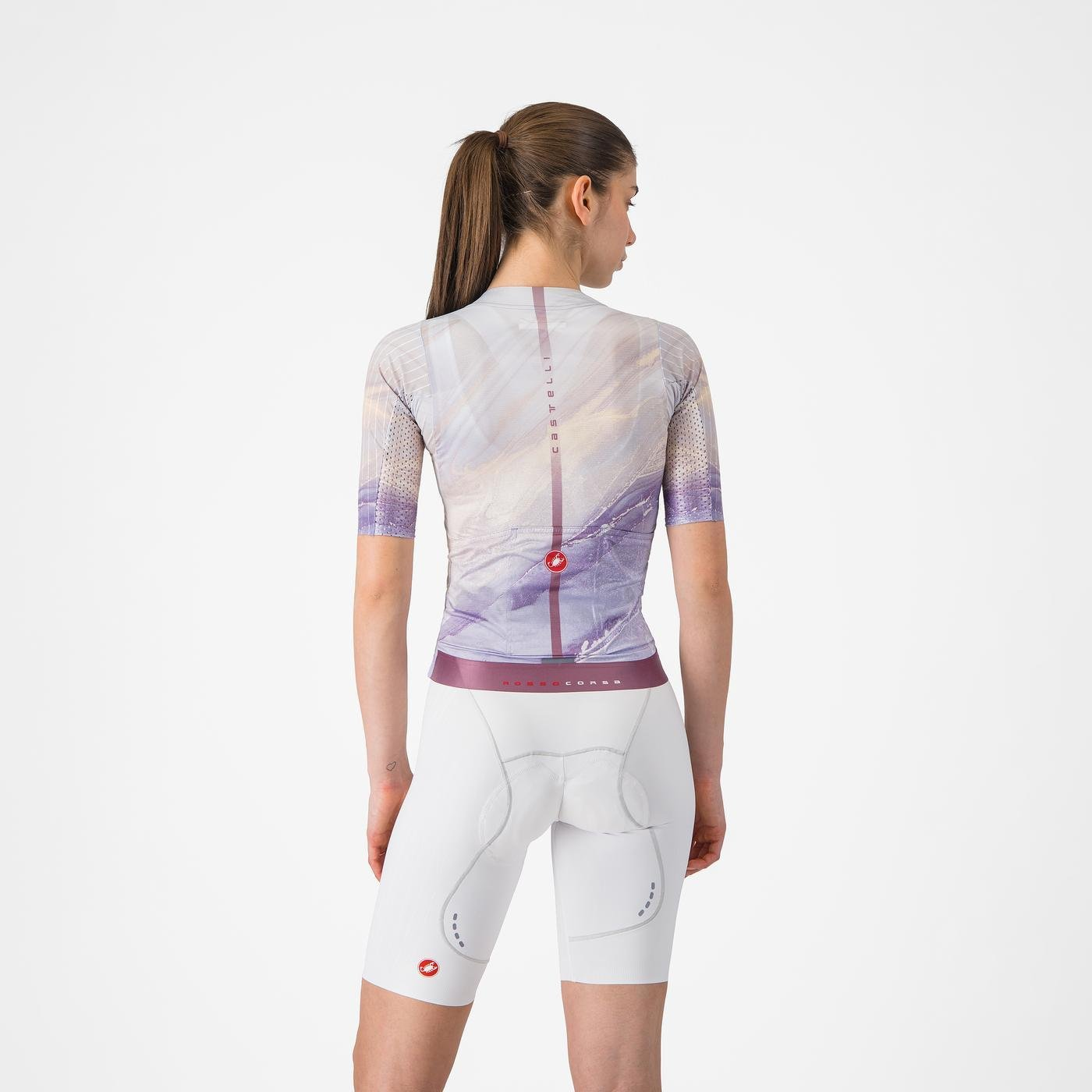 CASTELLI FREE AERO RACE S Bib Tight til kvinder Hvid