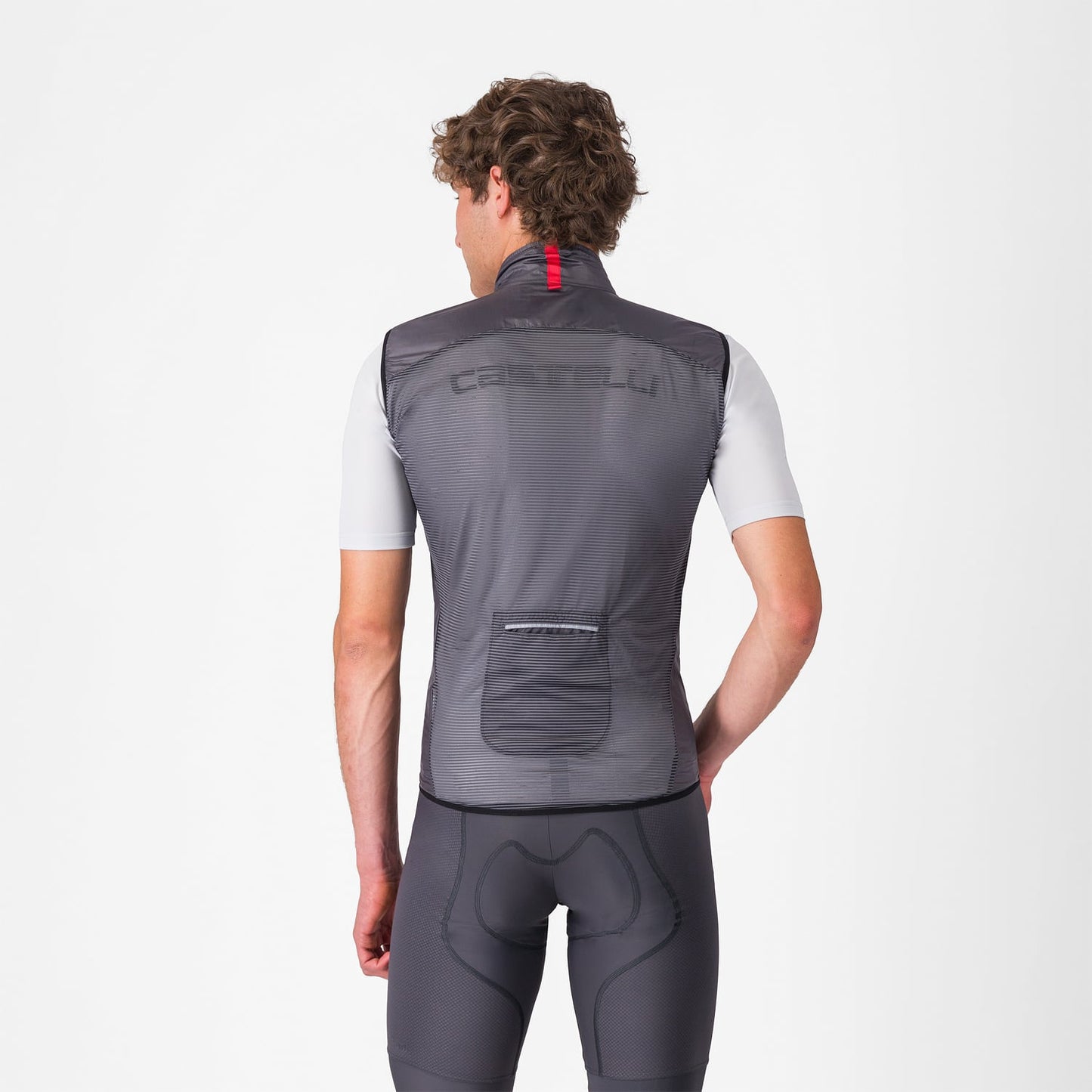 CASTELLI ARIA Sleeveless Jacket Dark Grey