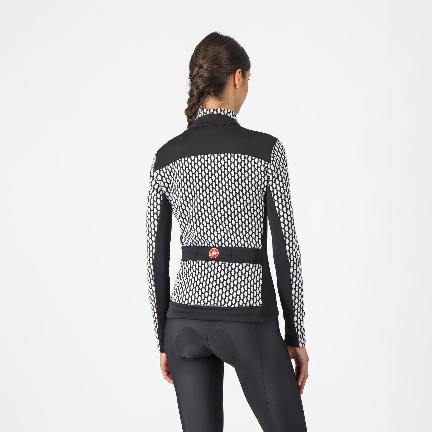 CASTELLI SFIDA 2 Women's Long Sleeve Jersey Black/White