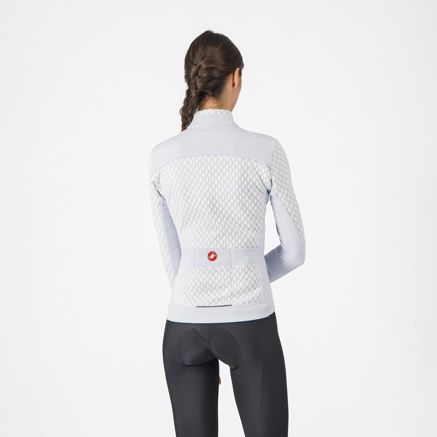 CASTELLI SFIDA 2 Women's Long Sleeve Jersey Light Grey