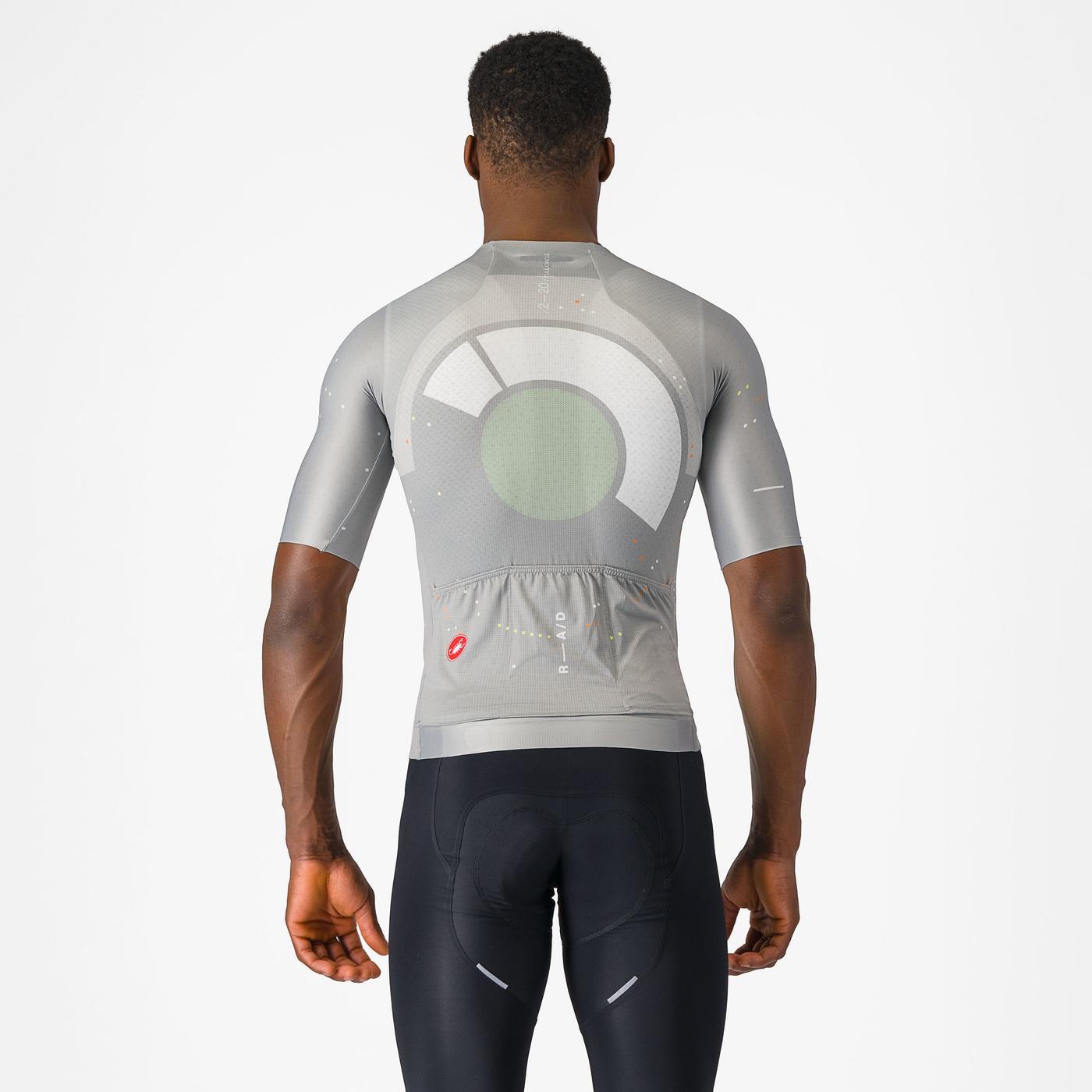 CASTELLI R-A/D Kortærmet Jersey Grå
