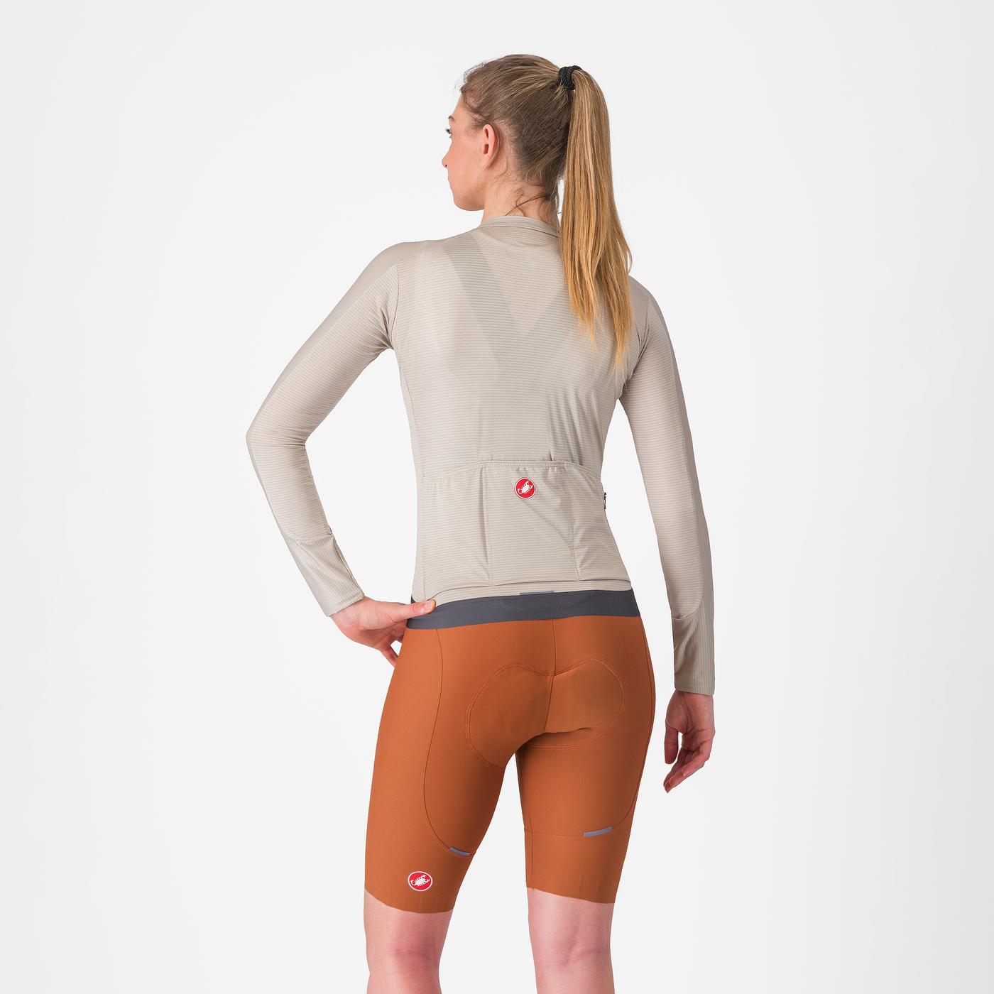 CASTELLI ESPRESSO W DT Bib Tight til kvinder, brun
