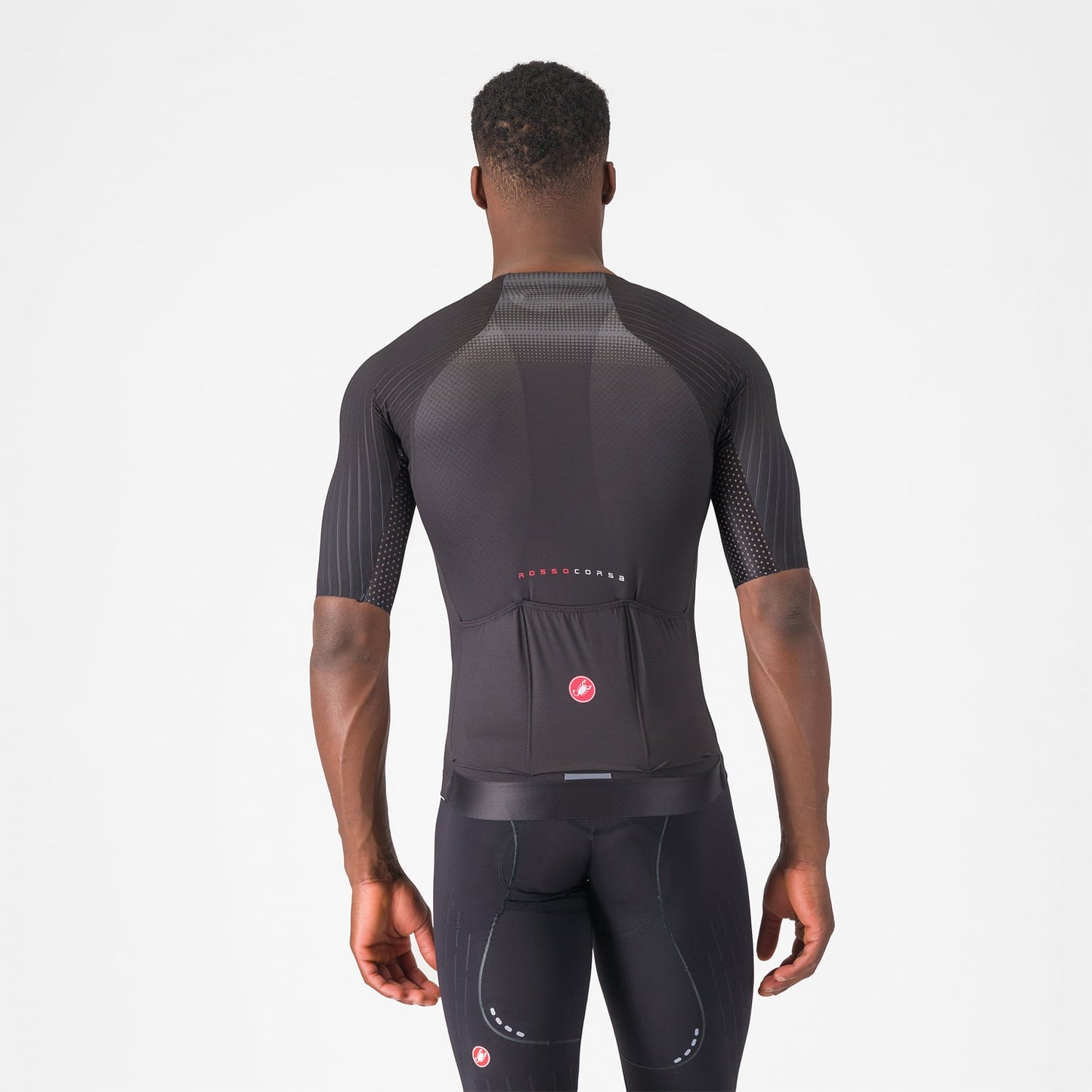 CASTELLI AERO RACE 8S Kortærmet Jersey Sort