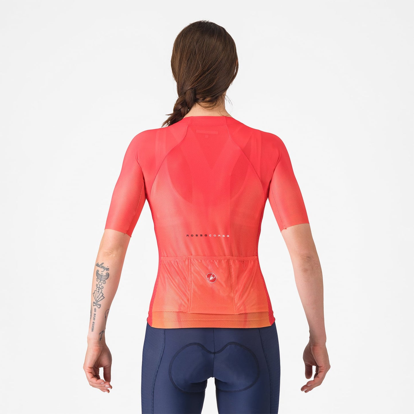 CASTELLI CLIMBER'S A/C kortærmet hibiscus-jersey til kvinder