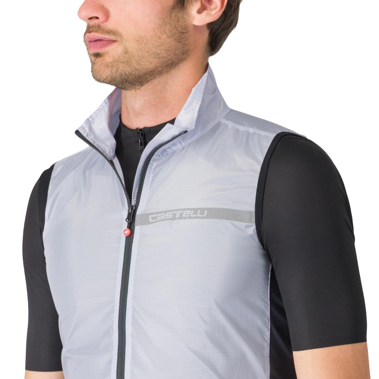 CASTELLI SQUADRA STRETCH Jakke uden ærmer Grå