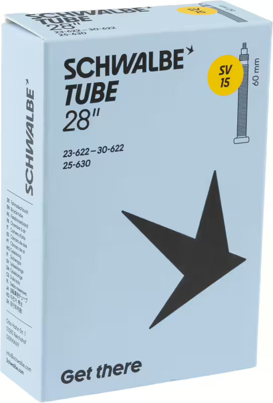 SCHWALBE SV15 700x23/30c Presta inner tube