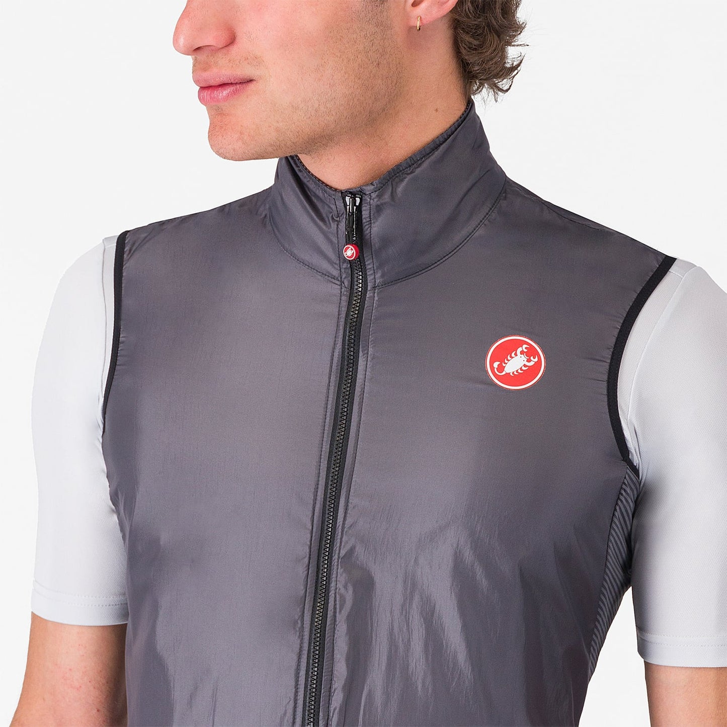 CASTELLI ARIA Sleeveless Jacket Dark Grey