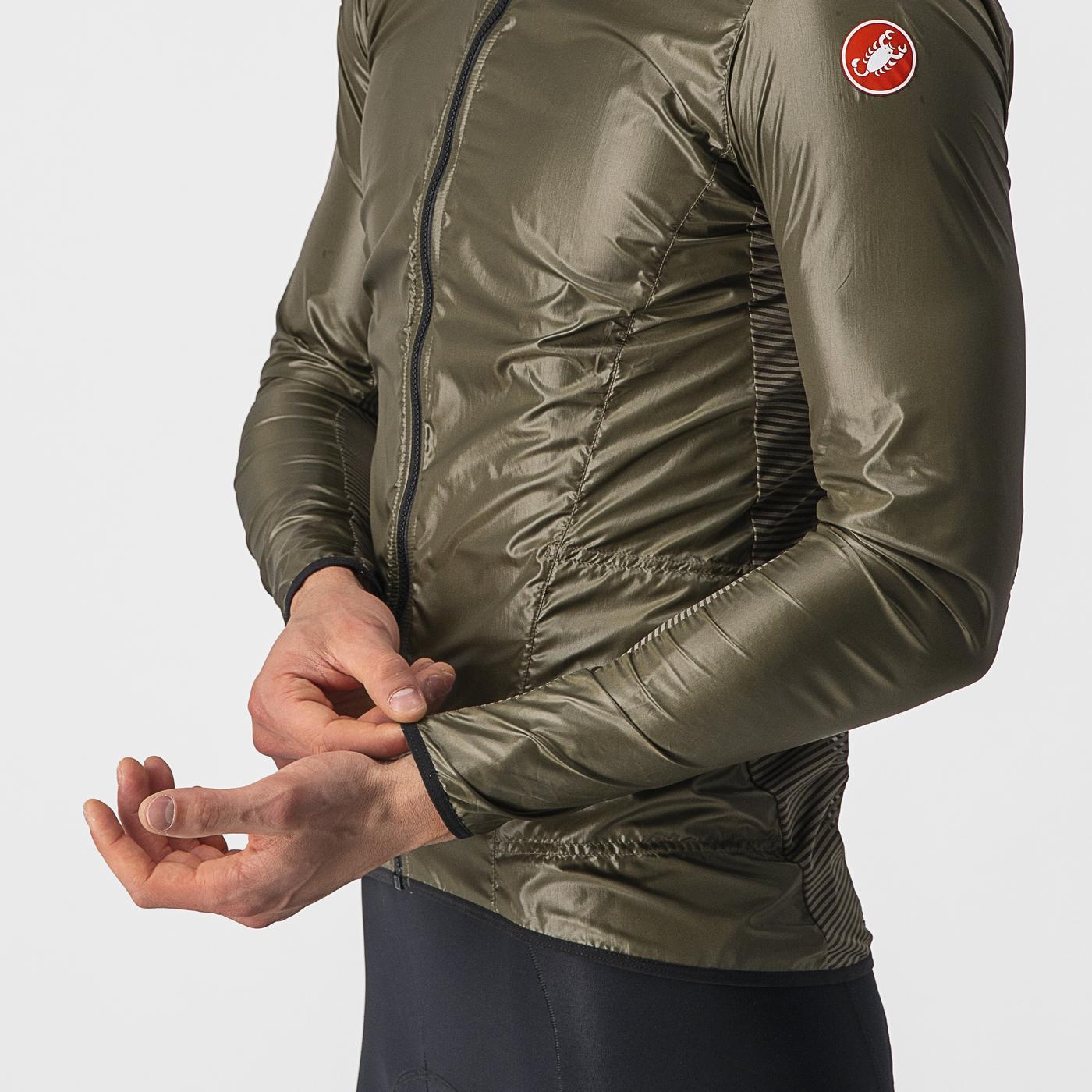 CASTELLI ARIA SHELL Jacket Brown