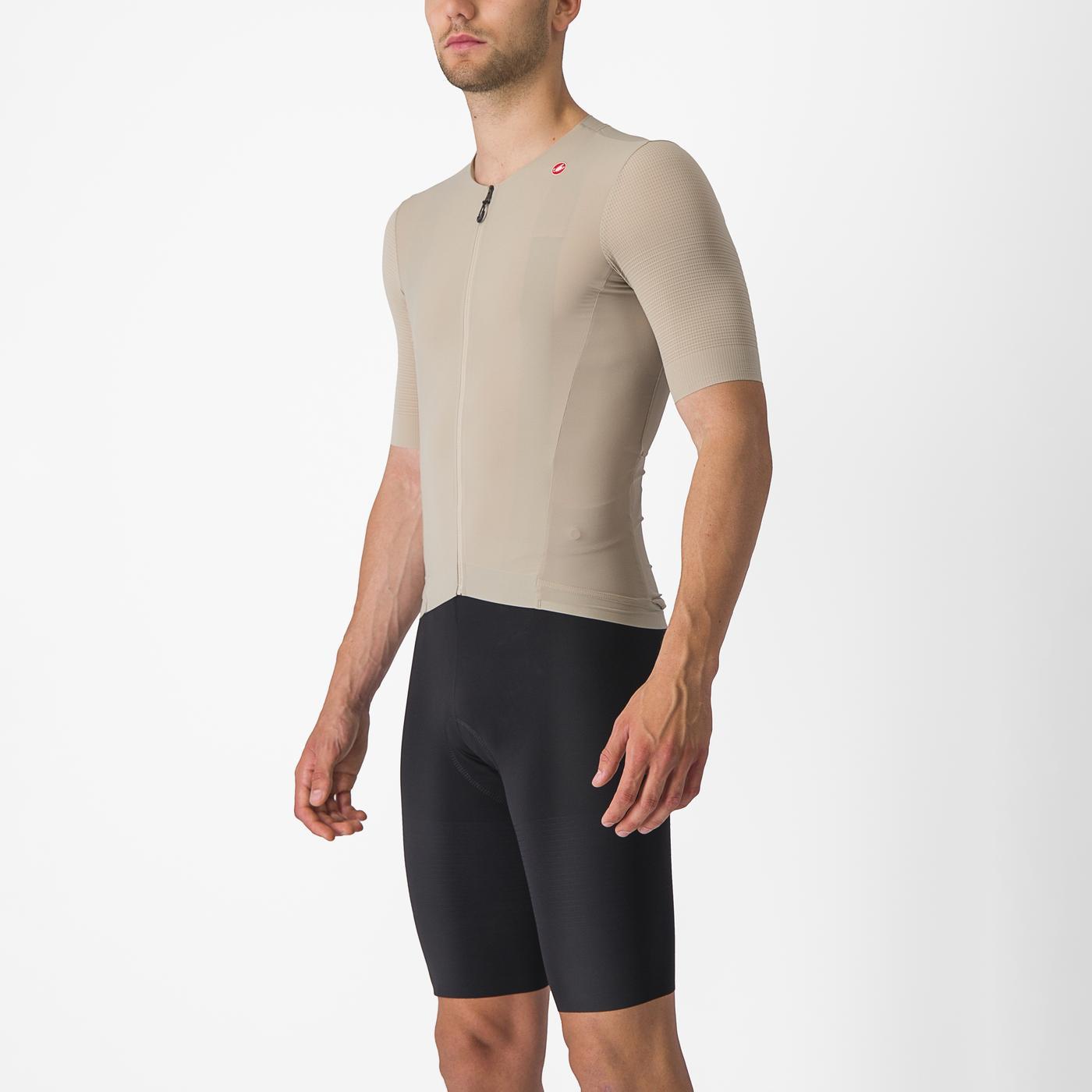 CASTELLI PREMIO Kortærmet Beige Jersey