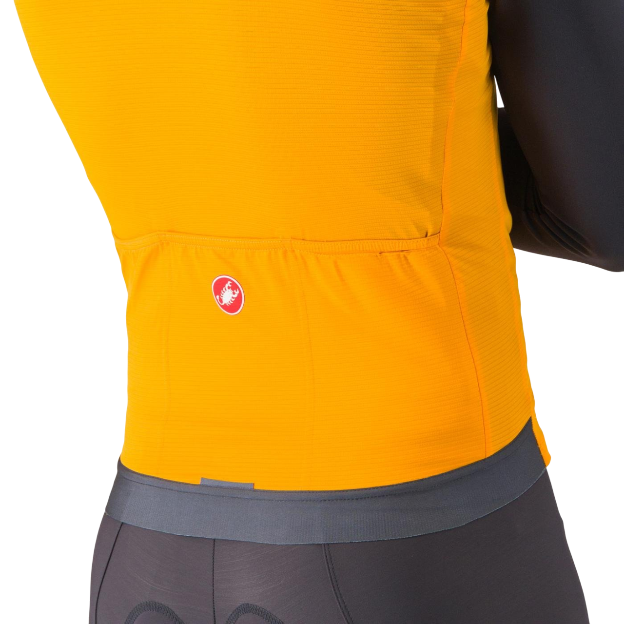 CASTELLI ESPRESSO Orange jakke uden ærmer