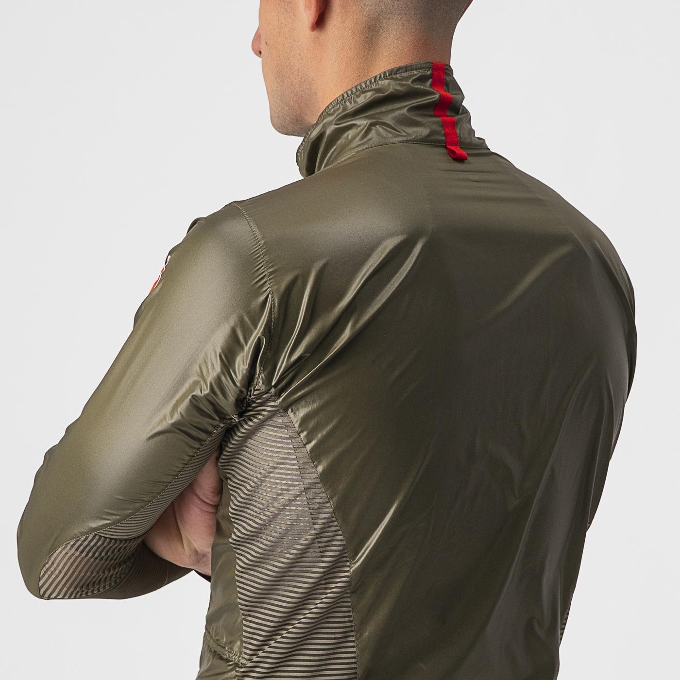CASTELLI ARIA SHELL Jacket Brown