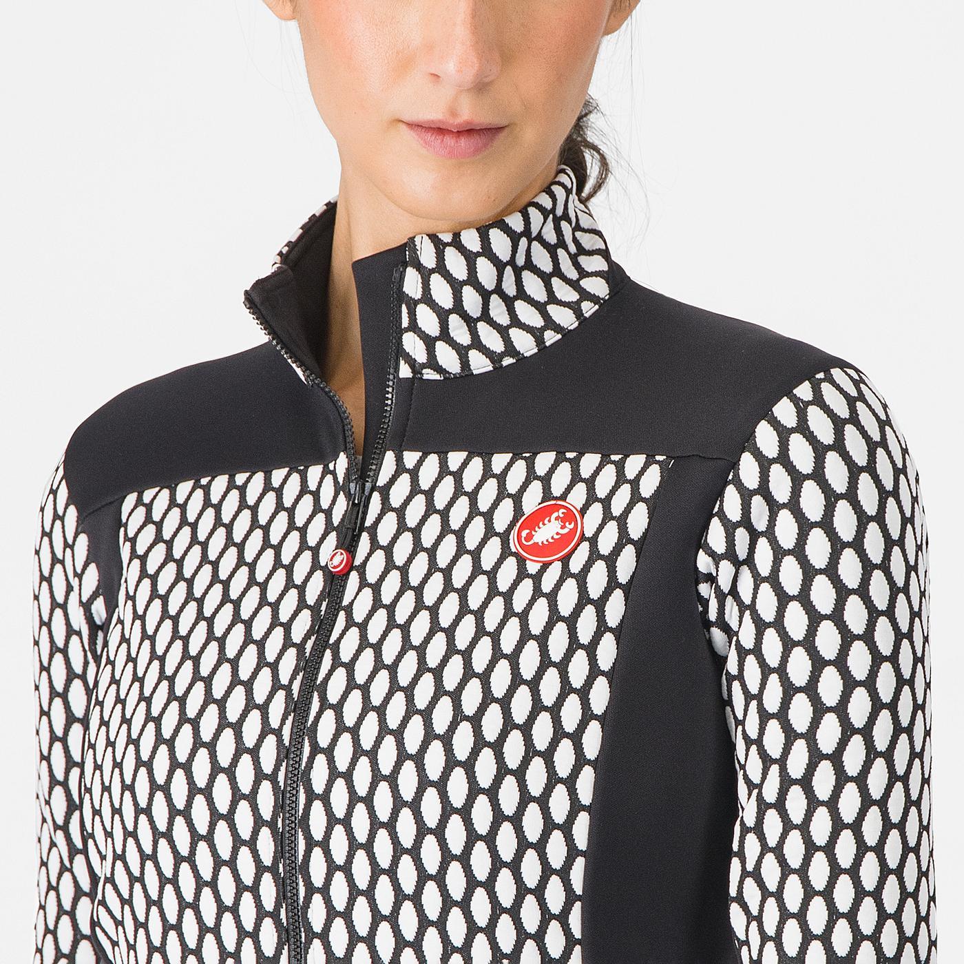 CASTELLI SFIDA 2 Women's Long Sleeve Jersey Black/White