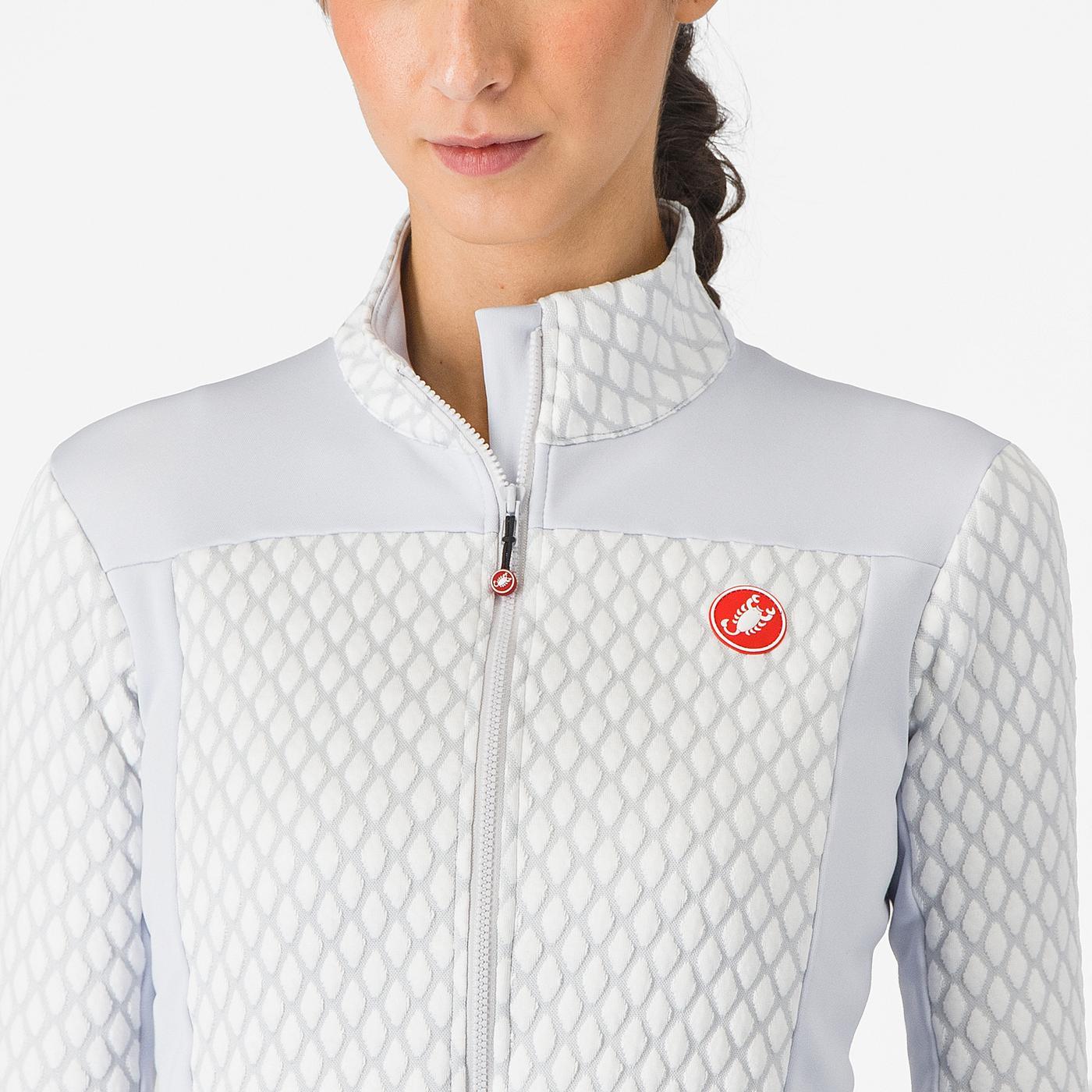 CASTELLI SFIDA 2 Women's Long Sleeve Jersey Light Grey