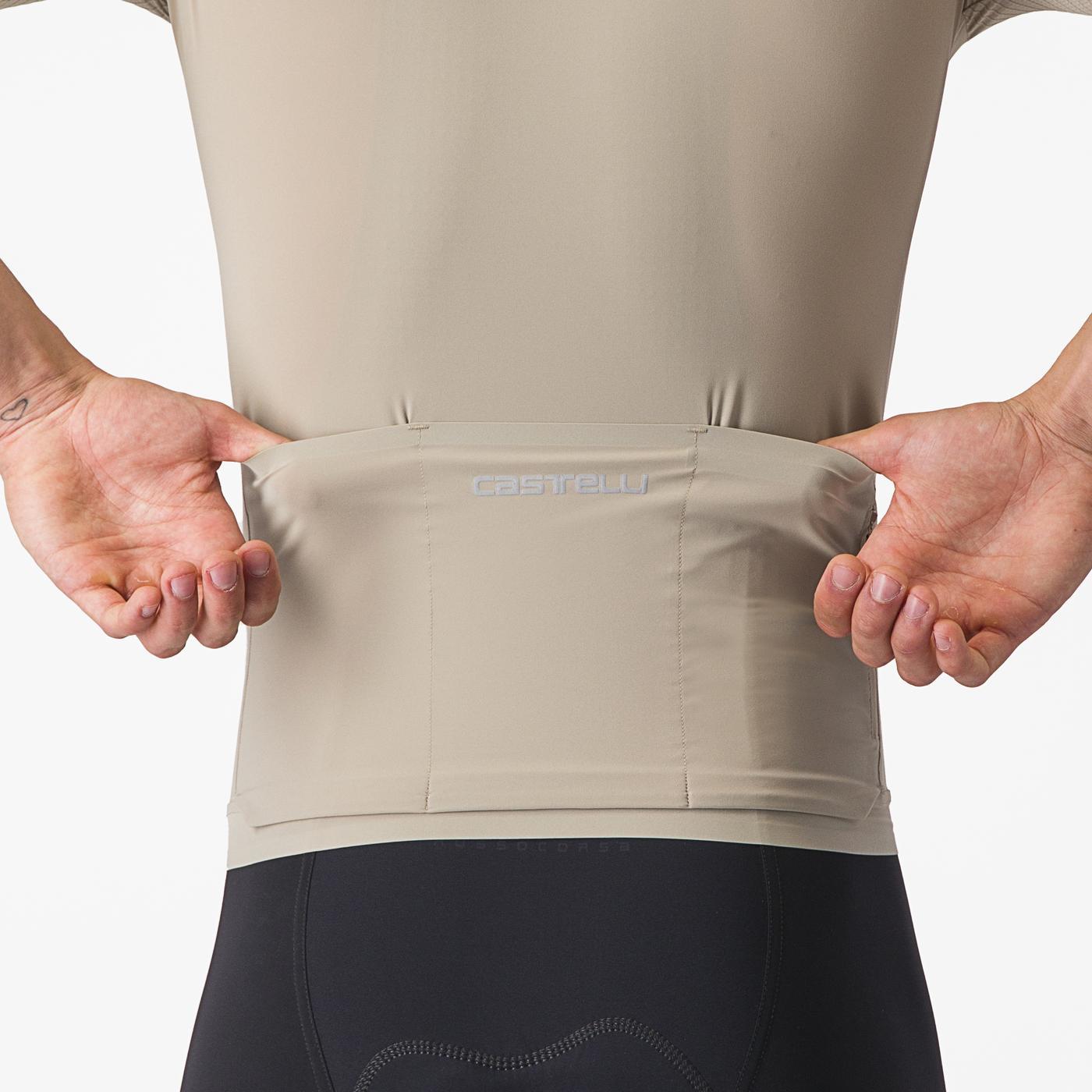 CASTELLI PREMIO Kortærmet Beige Jersey