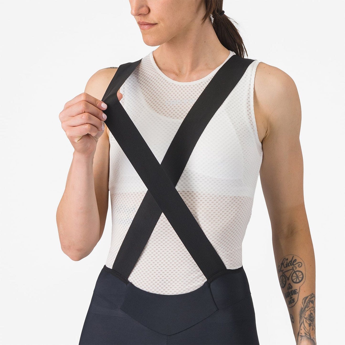 CASTELLI PRIMA 2 DT Bib Tight til kvinder, sort