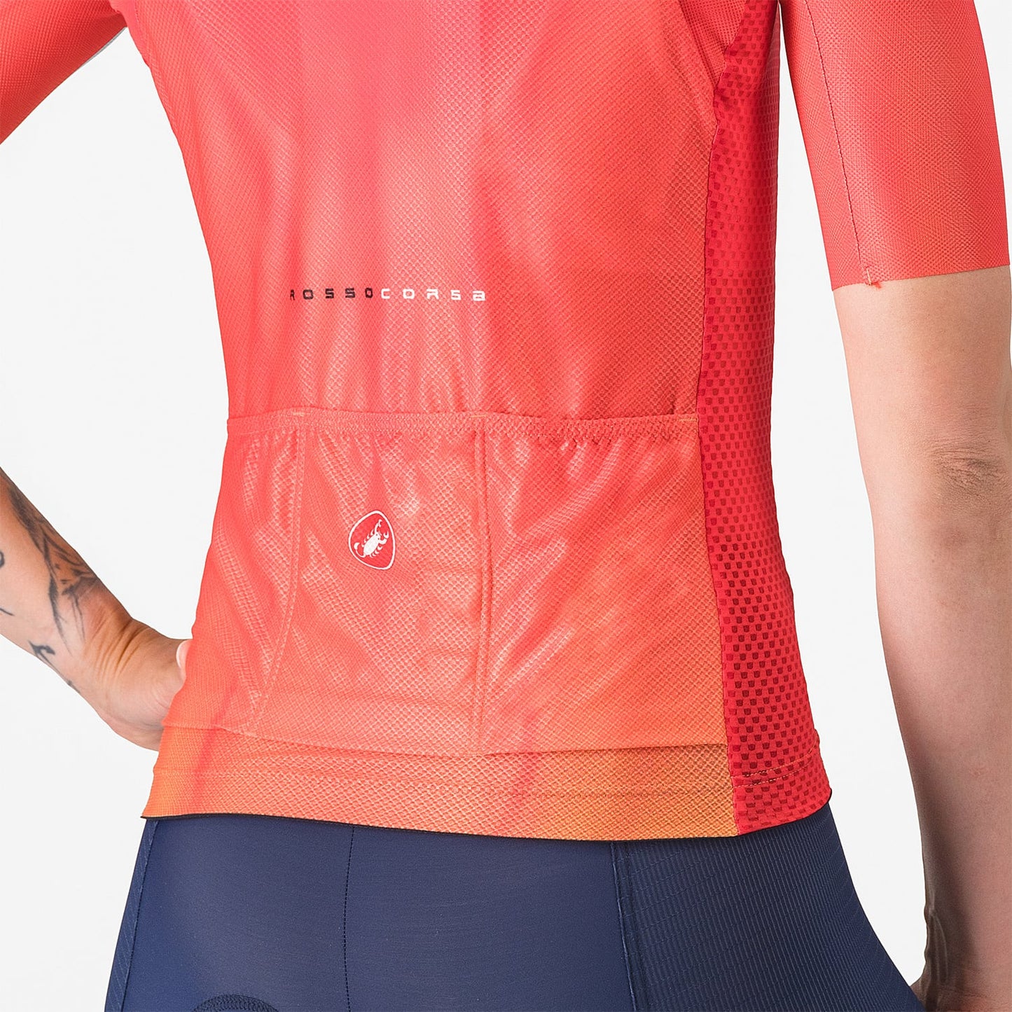 CASTELLI CLIMBER'S A/C kortærmet hibiscus-jersey til kvinder