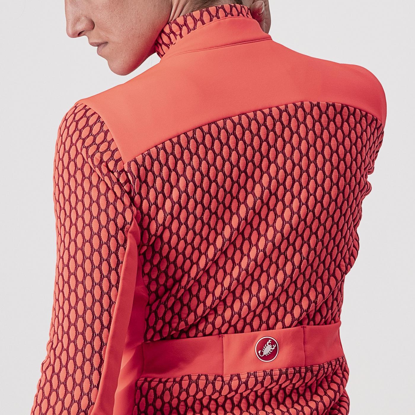 CASTELLI SFIDA 2 Women's Long Sleeve Jersey Pink/Bordeaux