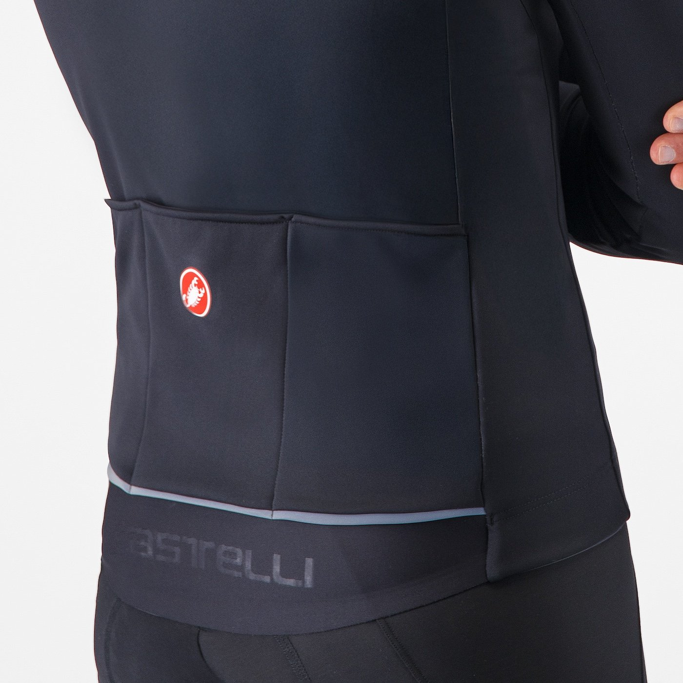 CASTELLI ESPRESSO AIR Jakke Sort
