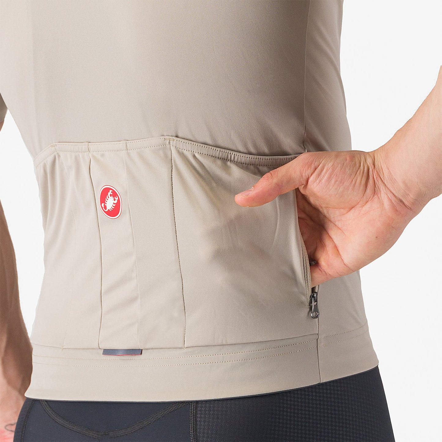 CASTELLI PROLOGO LITE Kortærmet Jersey Beige