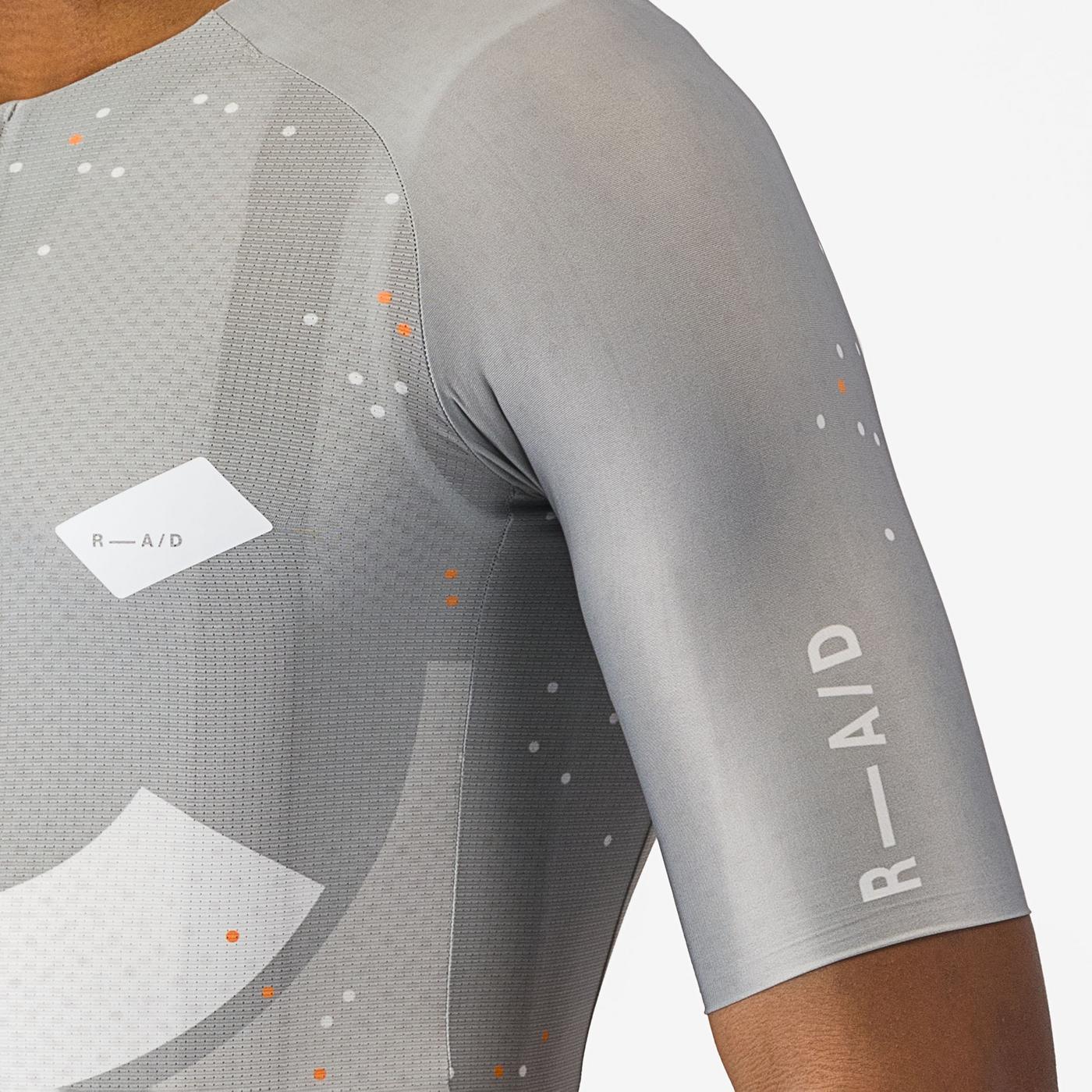 CASTELLI R-A/D Kortærmet Jersey Grå
