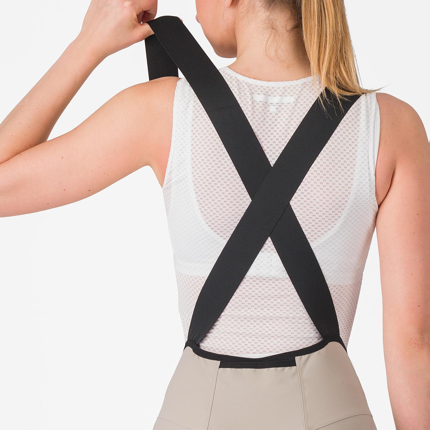 CASTELLI ESPRESSO W DT Beige Bib Tight til kvinder