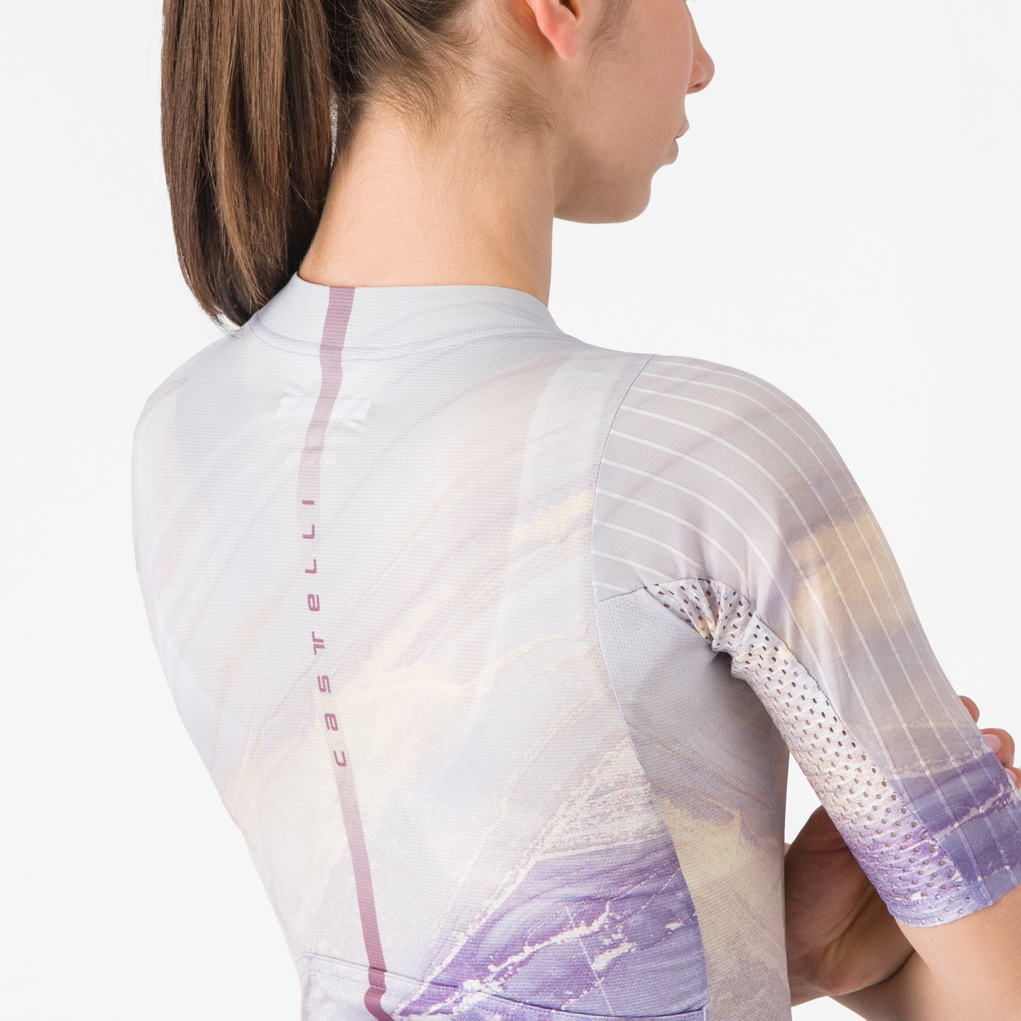 CASTELLI AERO PRO 8S kortærmet dametrøje Multicolour