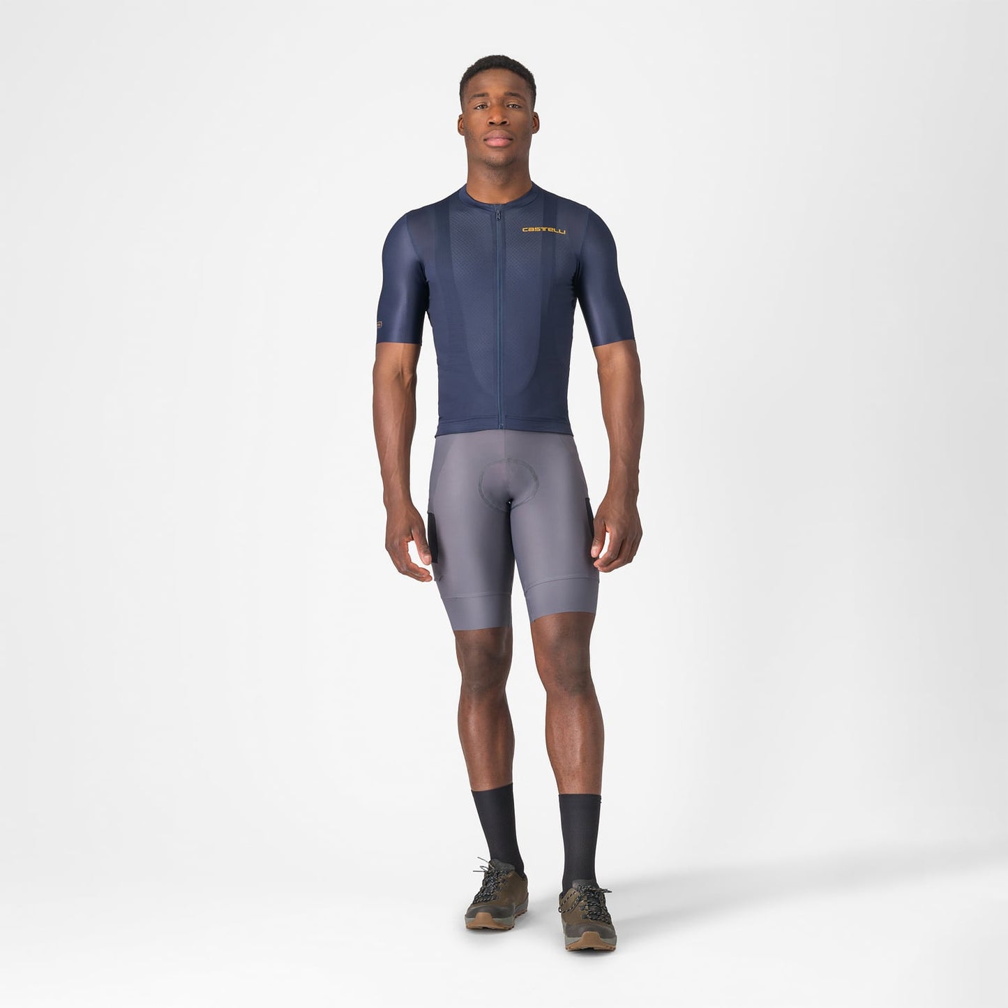 CASTELLI UNLIMITED ENTRATA 3 Kortærmet Jersey Navy