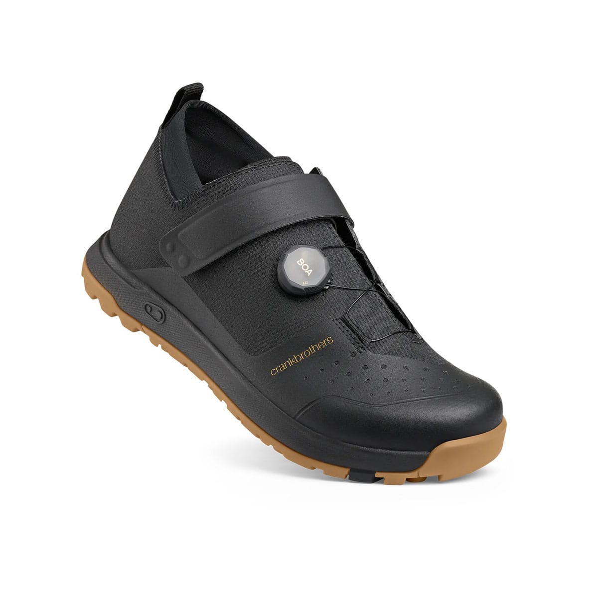 CRANKBROTHERS MALLET TRAIL BOA MTB-sko sort/guld