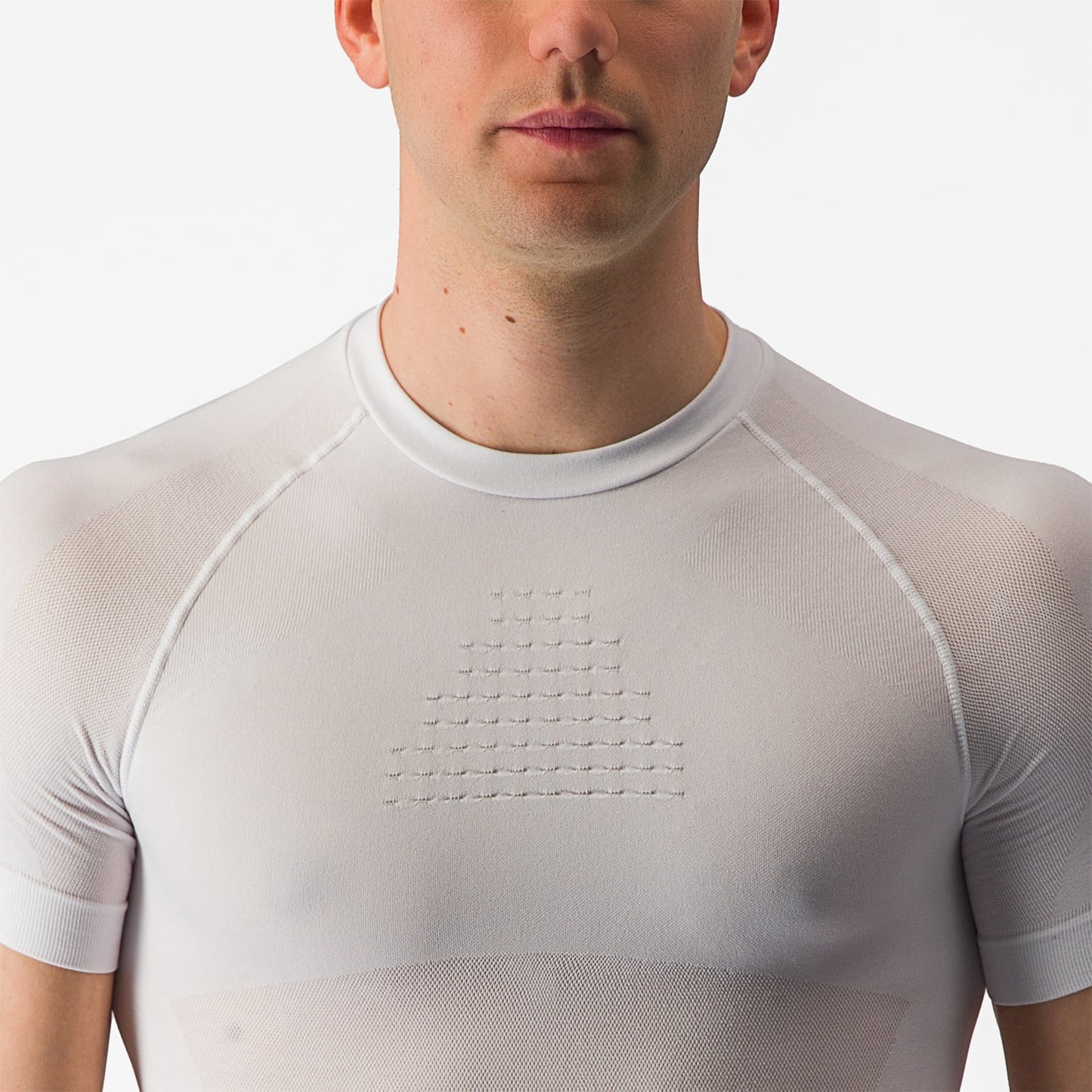 CASTELLI CORE SEAMLESS kortærmet undertøj Hvid
