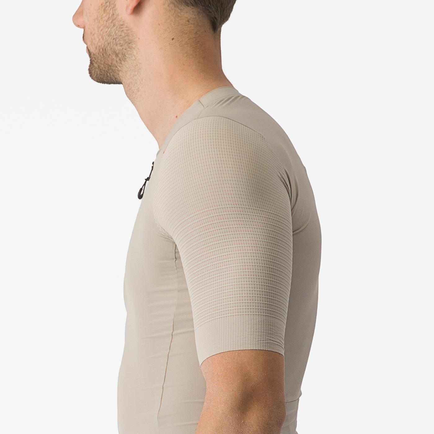 CASTELLI PREMIO Kortærmet Beige Jersey