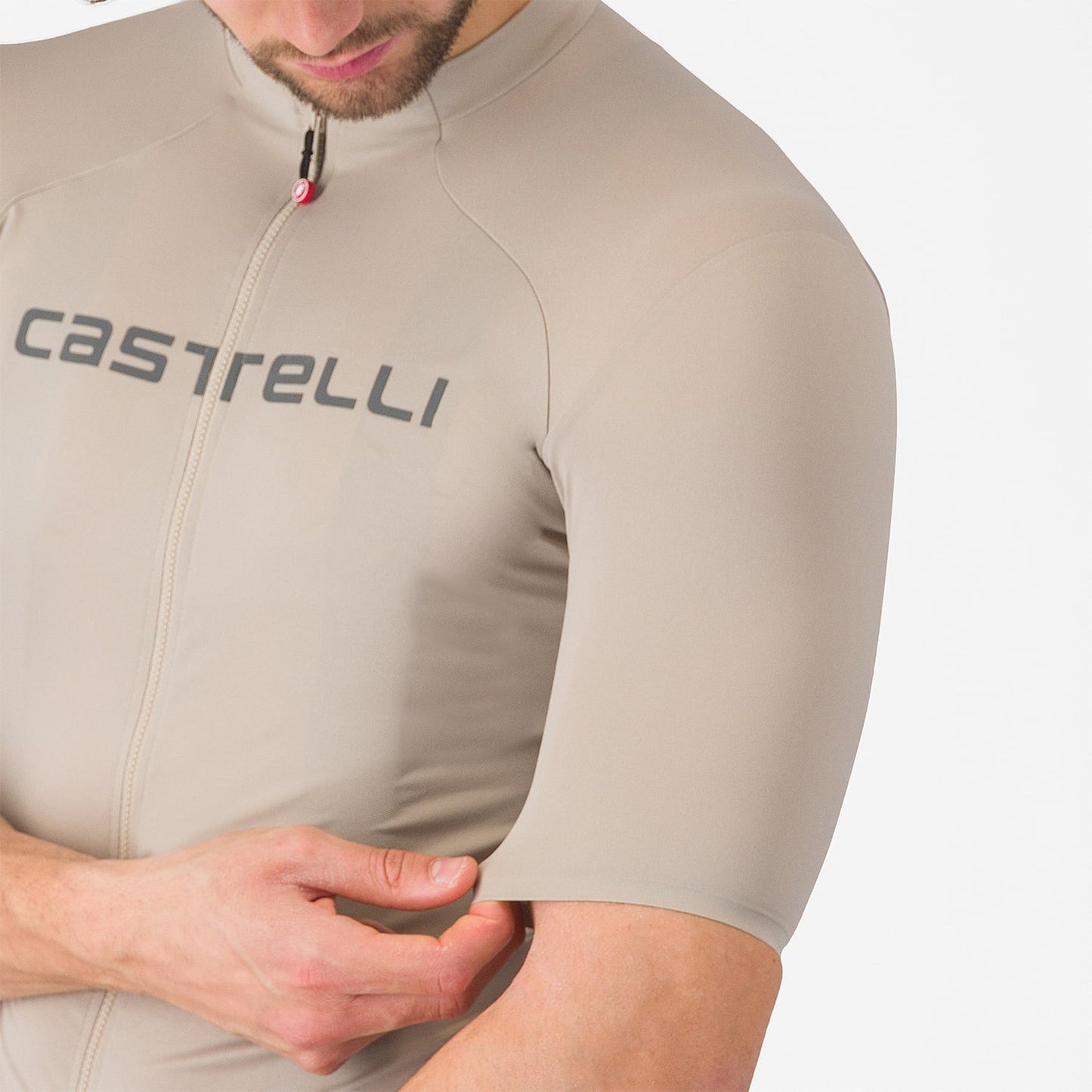 CASTELLI PROLOGO LITE Kortærmet Jersey Beige