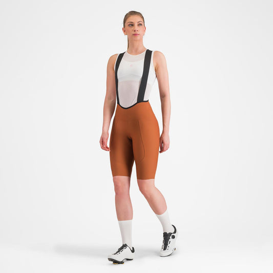 CASTELLI ESPRESSO W DT Bib Tight til kvinder, brun