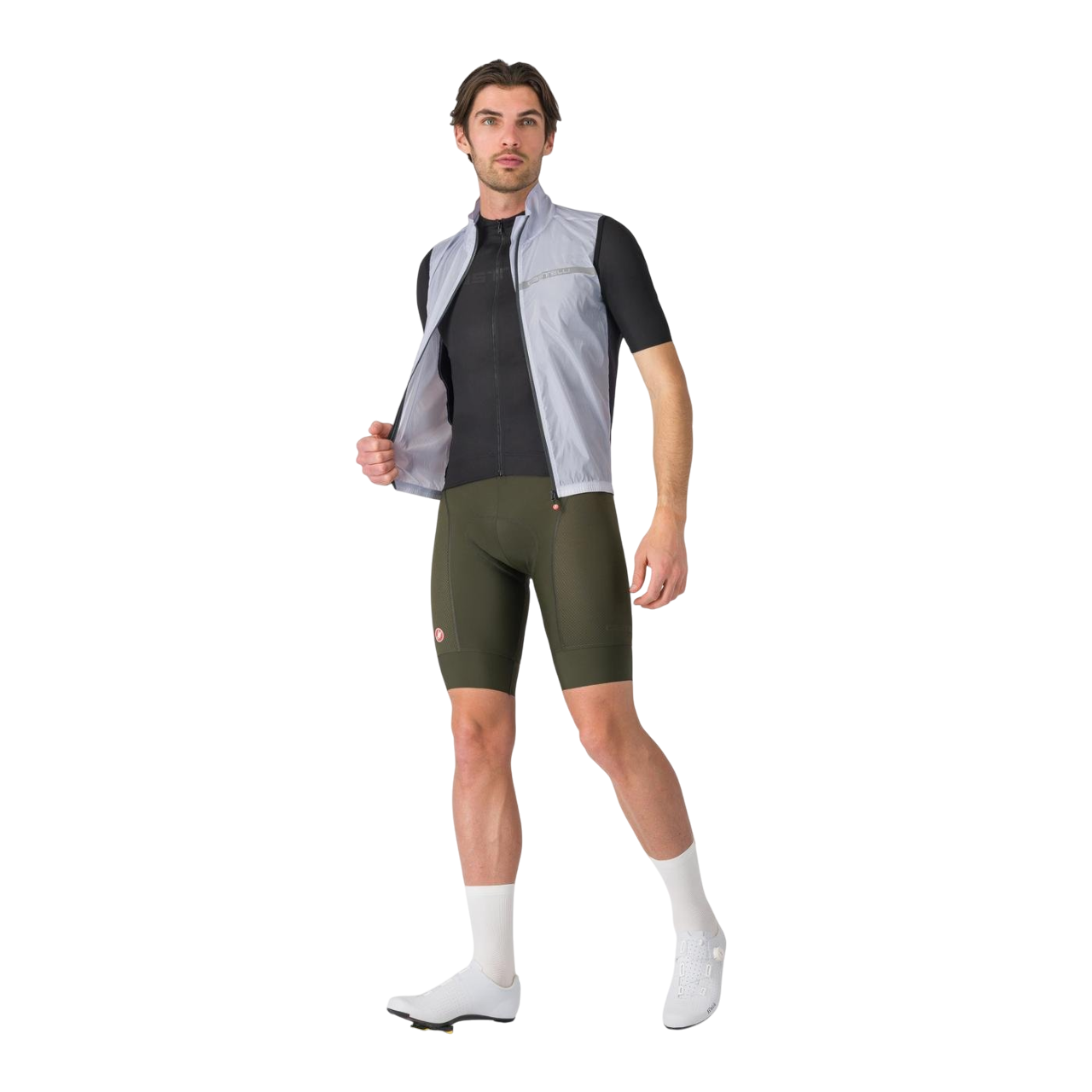 CASTELLI SQUADRA STRETCH Jakke uden ærmer Grå