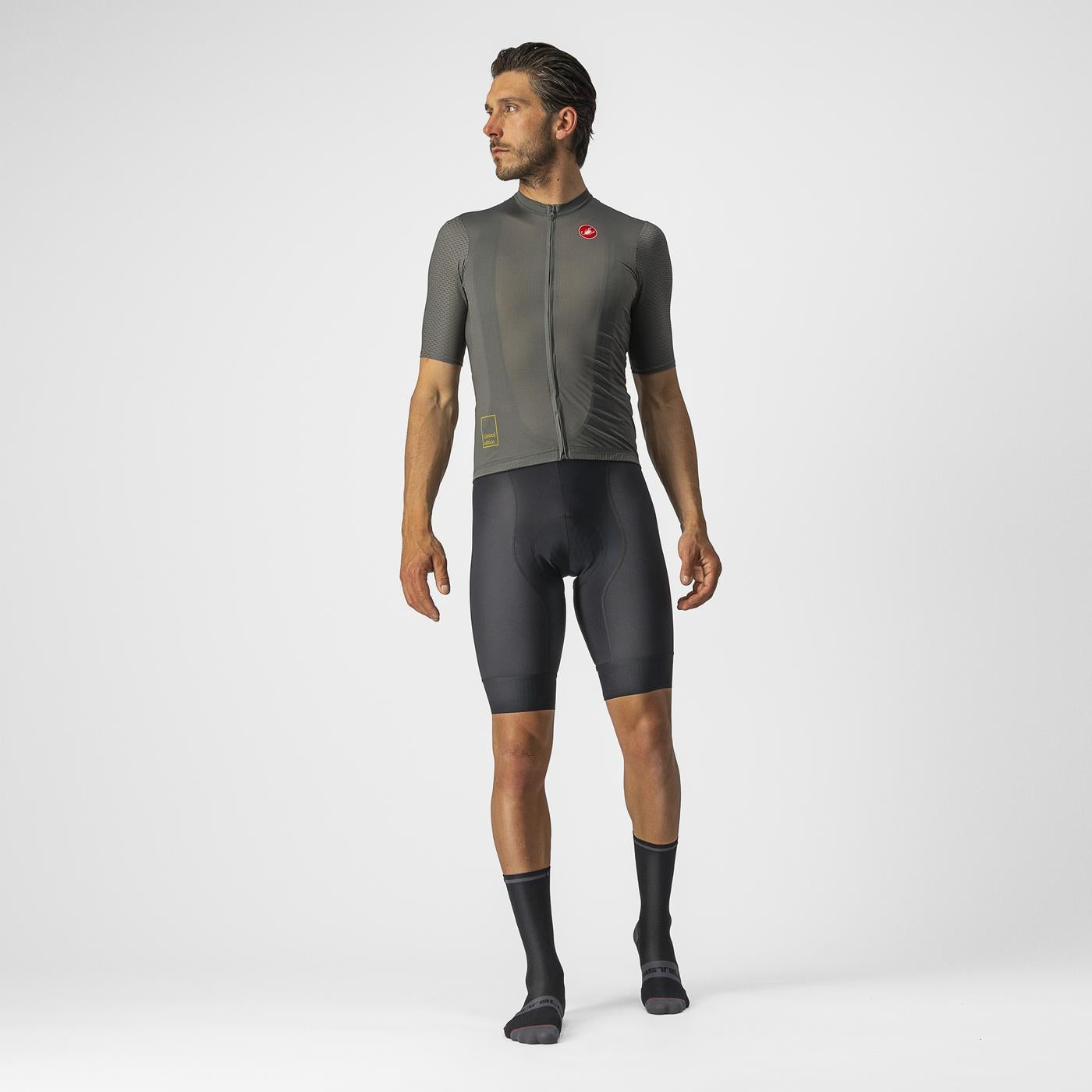CASTELLI BREATHE ATTACK Short Sleeve Jersey Grey/Green