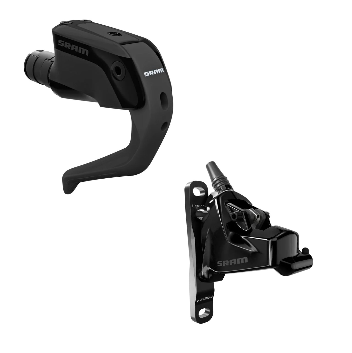 SRAM S-900 AERO venstre håndtag og forreste caliper 1100 mm