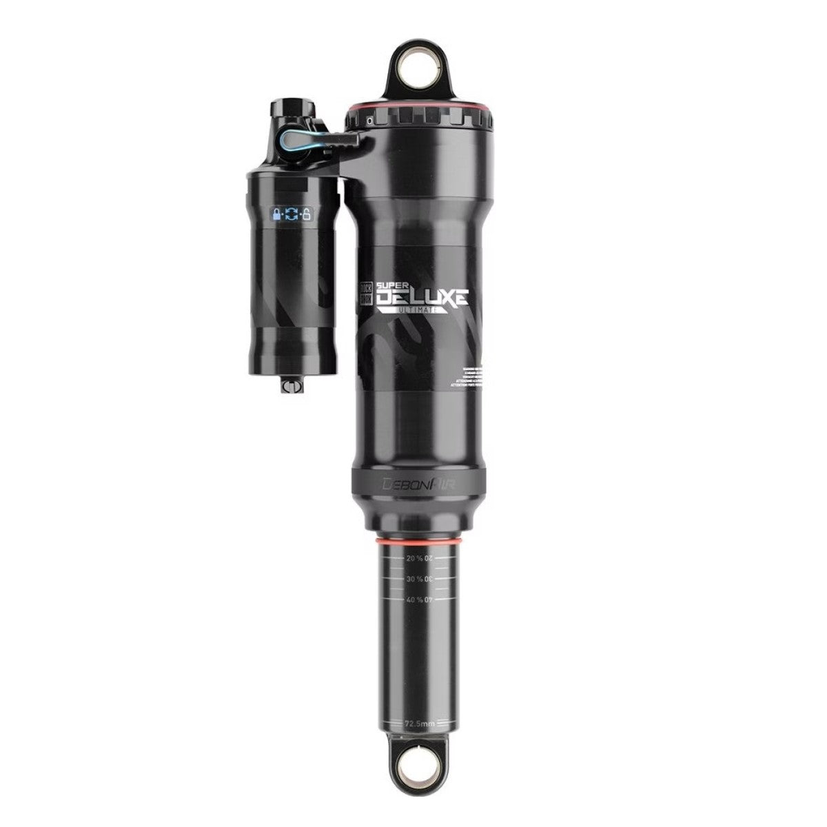 ROCKSHOX SUPER DELUXE ULTIMATE RCT DEBONAIR Low Reb/Mid Comp støddæmper (til Santa Cruz Megatower B2 2019+)